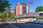 Pronájem bytu 1+kk, 38 m2, Pardubice, ul. nábř. Závodu míru, cena 13500 CZK / objekt / měsíc, nabízí 